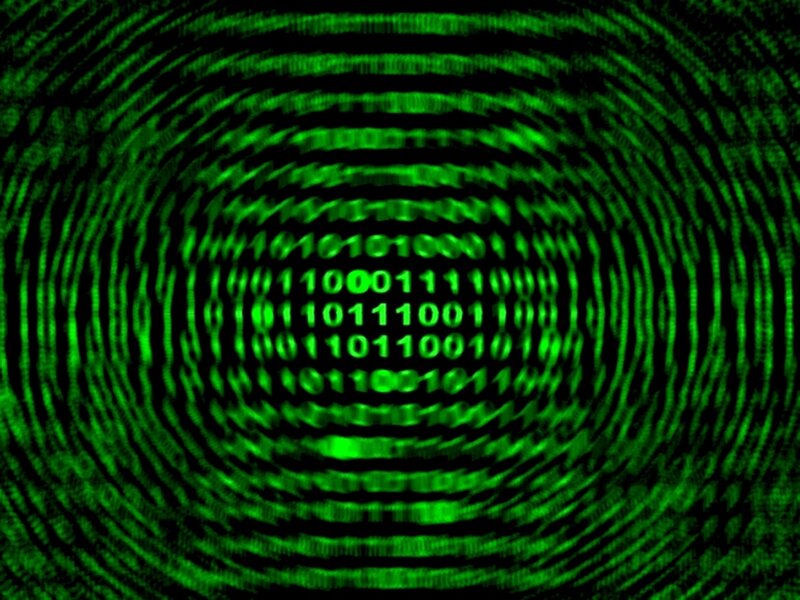 binary code tunnel