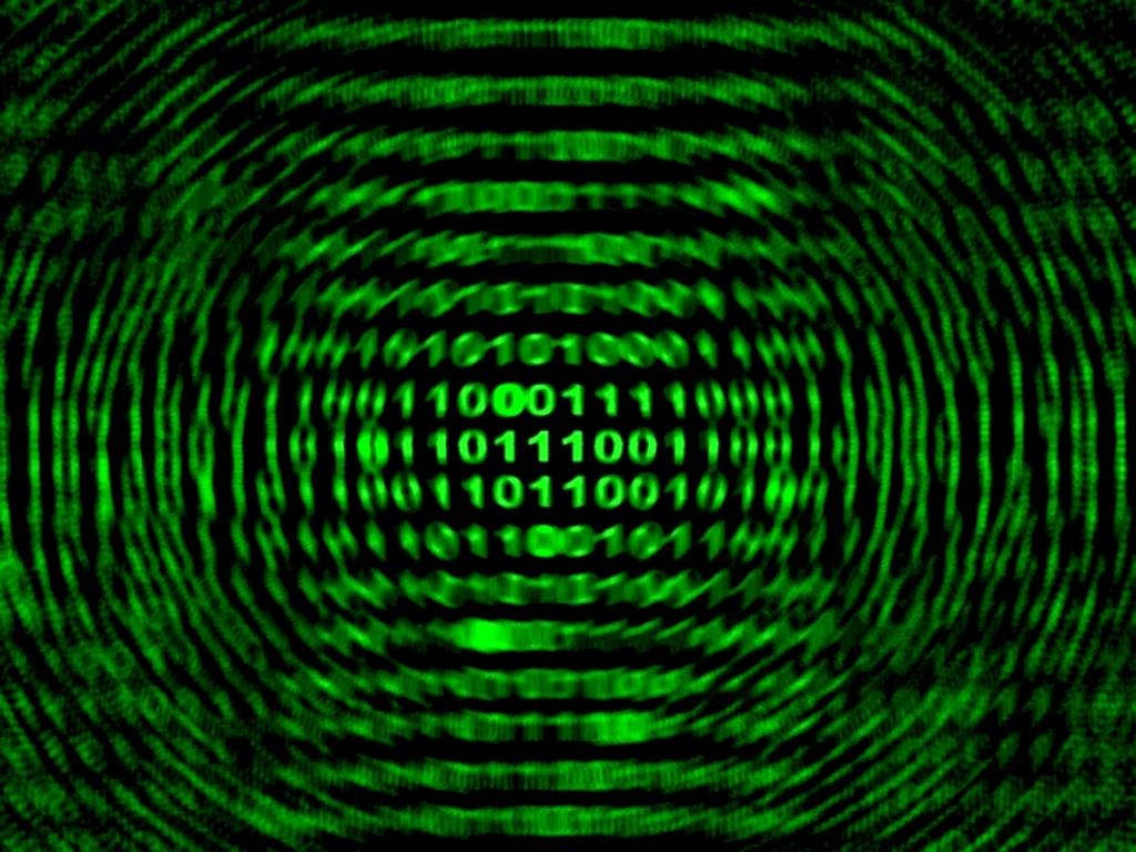 binary code tunnel