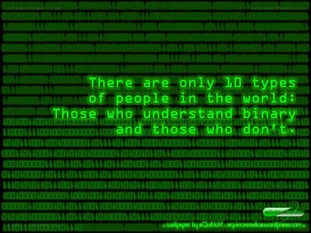 binary joke wallpaper