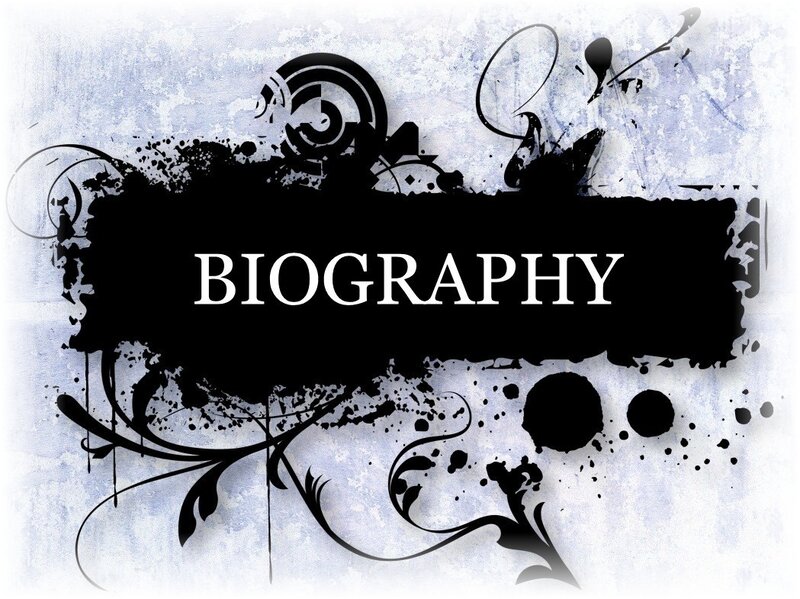 Biography Text Design