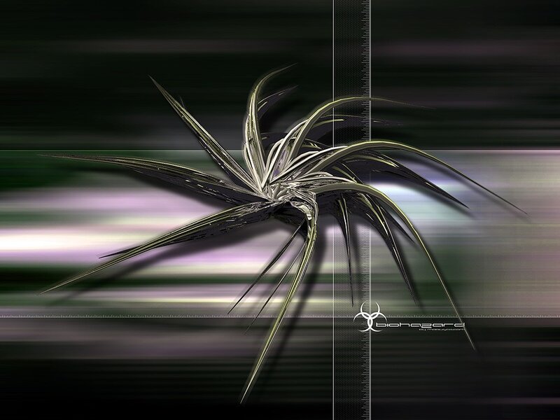 Biohazard fractal design