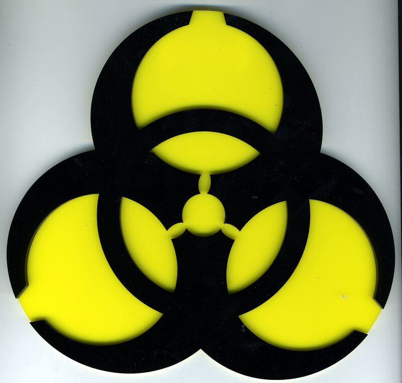biohazard symbol sign