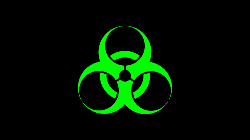 Biohazard Symbol — Vector Art