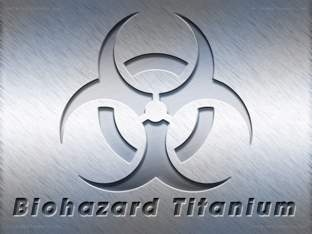 Biohazard Titanium logo