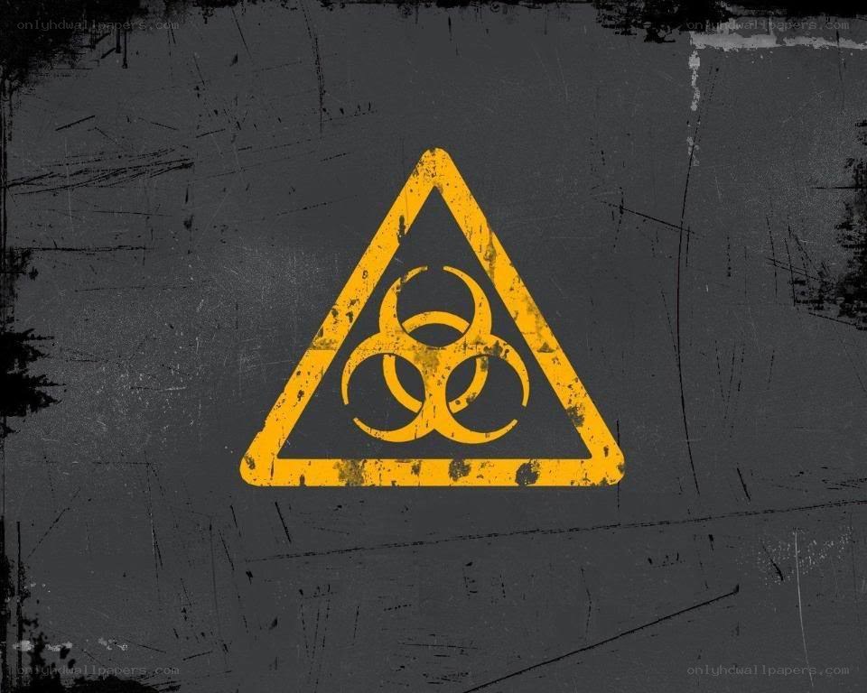 biohazard warning sign