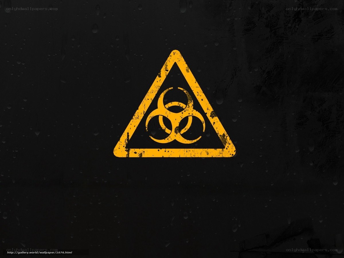 biohazard warning sign