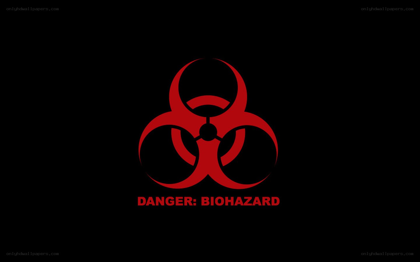 Biohazard warning symbol