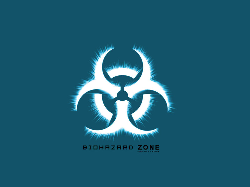 Biohazard Zone Logo