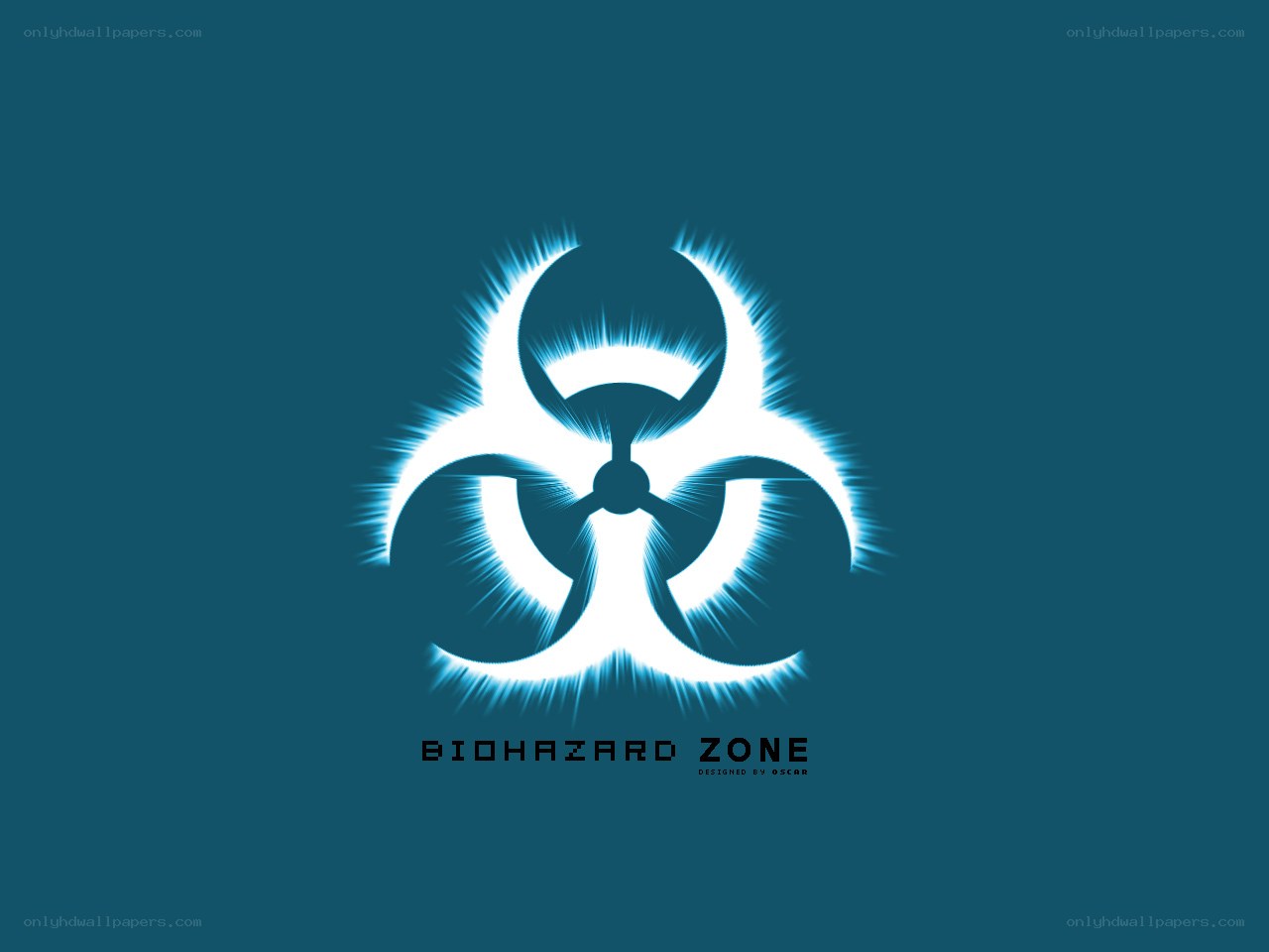 Biohazard Zone Logo