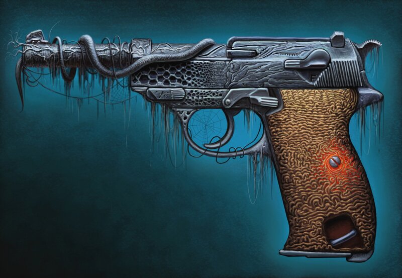 Biomechanical Pistol