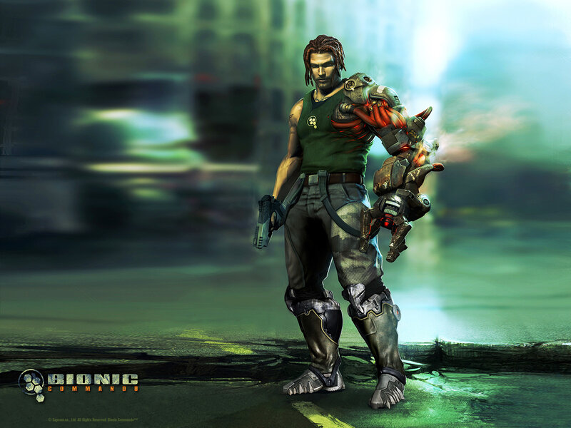 Bionic Commando character art