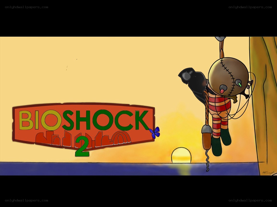 BioShock 2 logo with doll