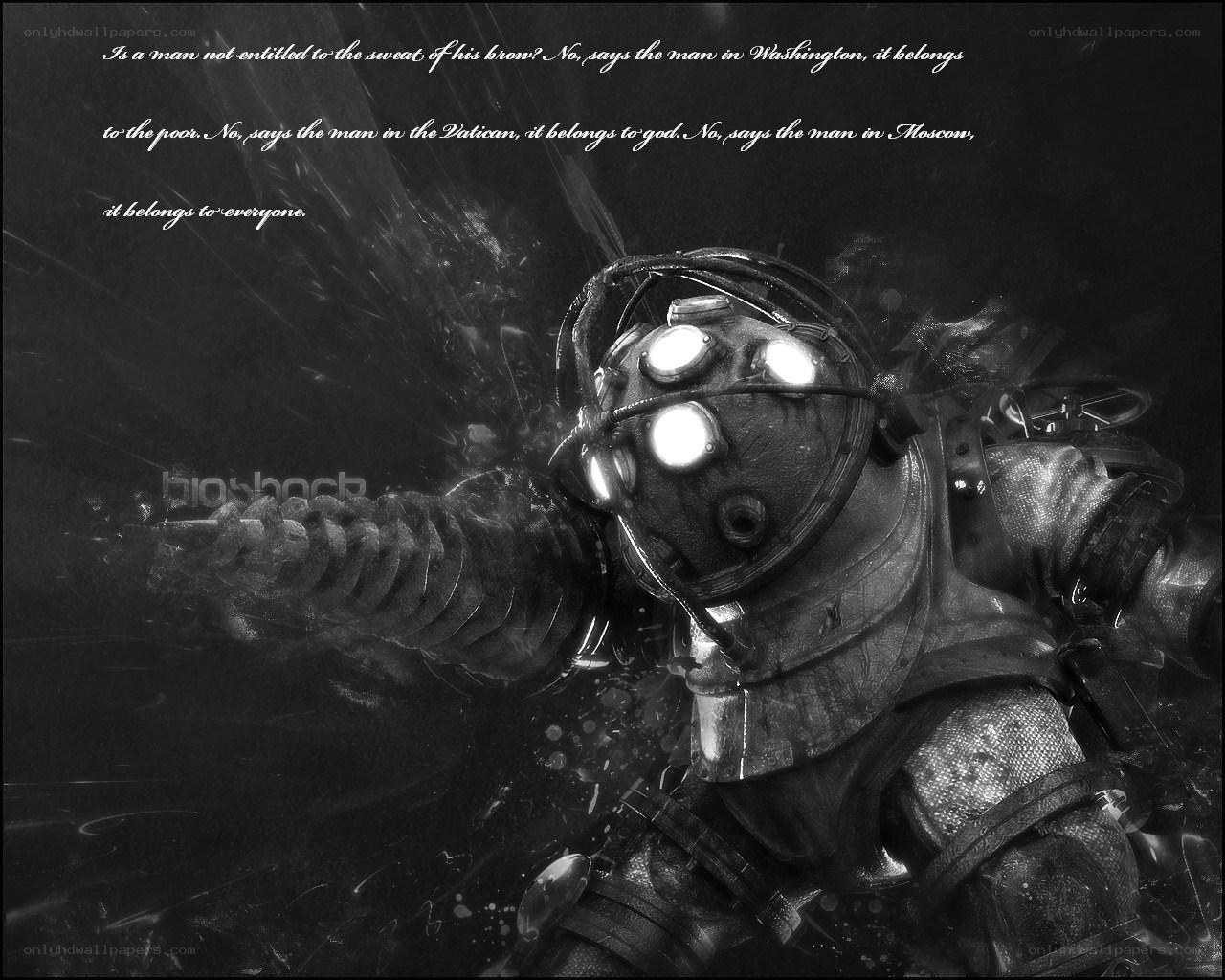 BioShock Diver in Dark Waters