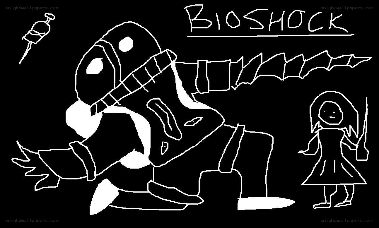 Bioshock game art sketch