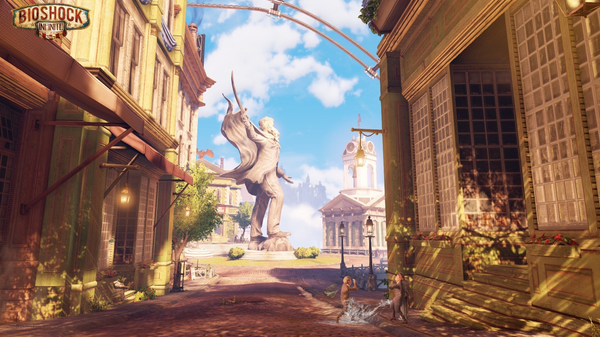 Bioshock Infinite city square