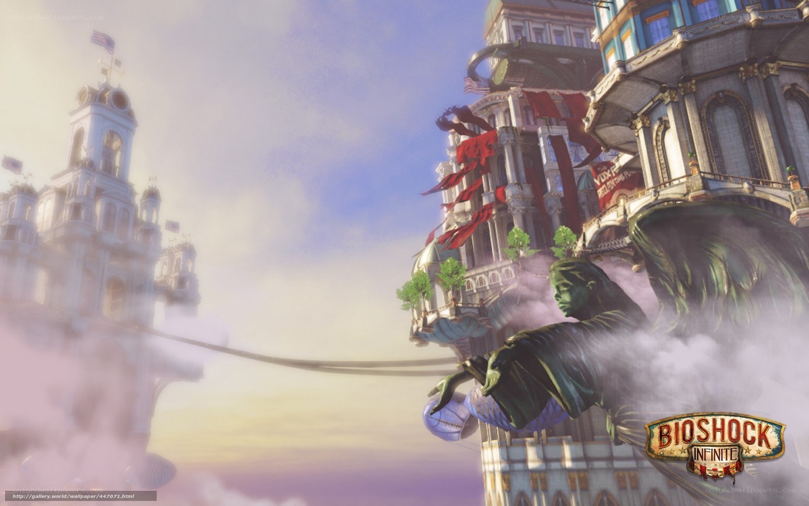 BioShock Infinite cityscape