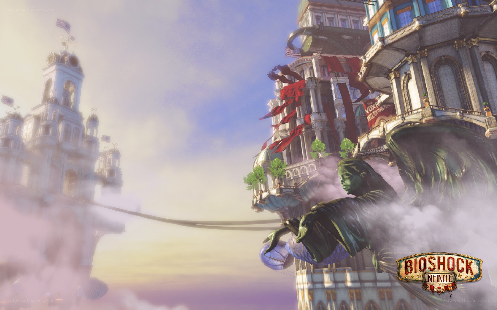 BioShock Infinite floating city