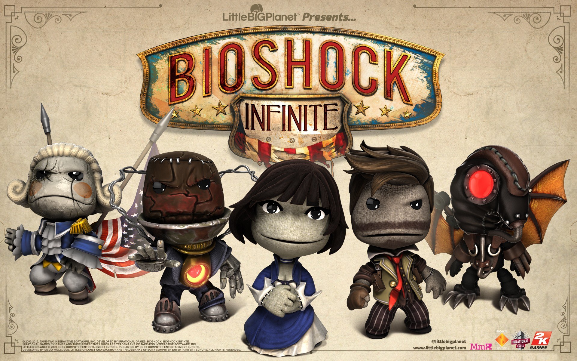Bioshock Infinite LittleBigPlanet