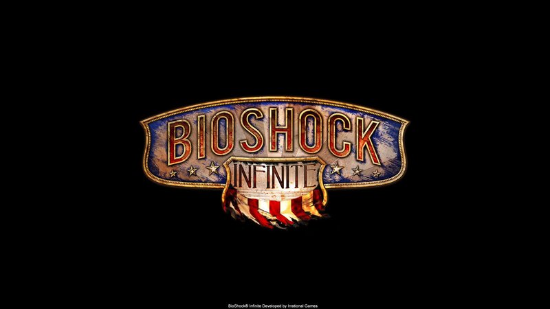 Bioshock Infinite Logo — Black, Dramatic