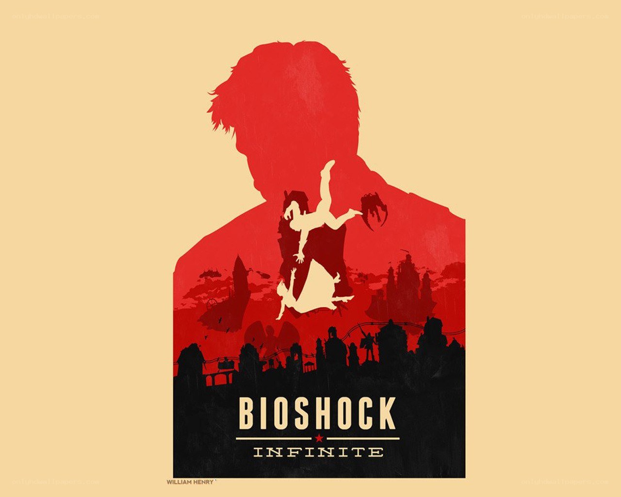 Bioshock Infinite poster art