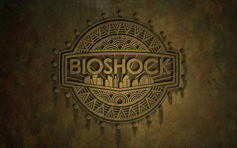 Bioshock Logo — Brown, Dramatic