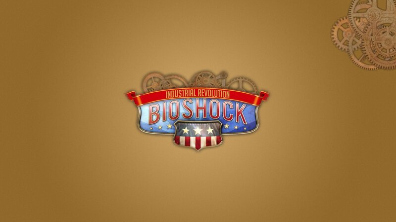 Bioshock Logo — Brown, Industrial