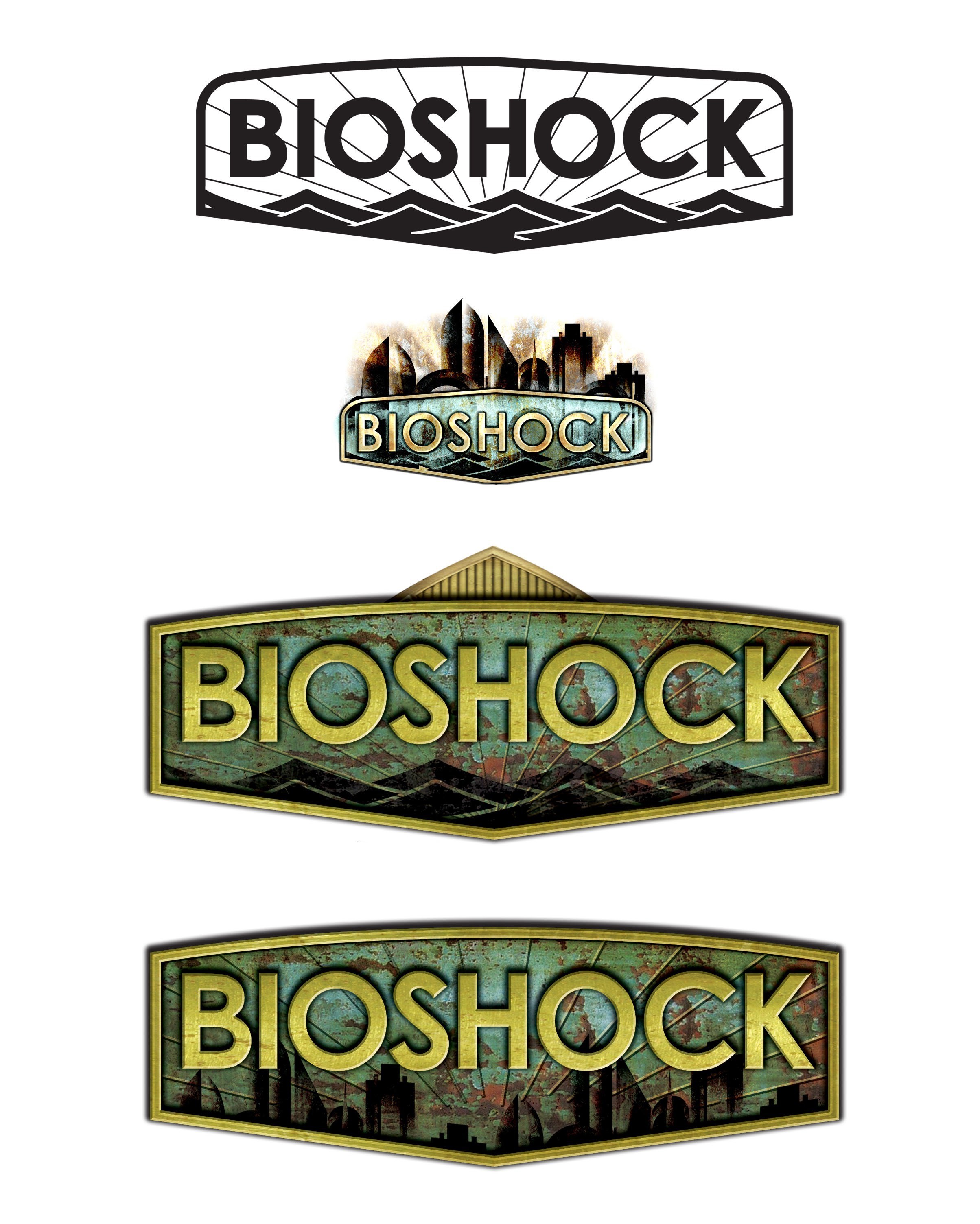 Bioshock logo variations