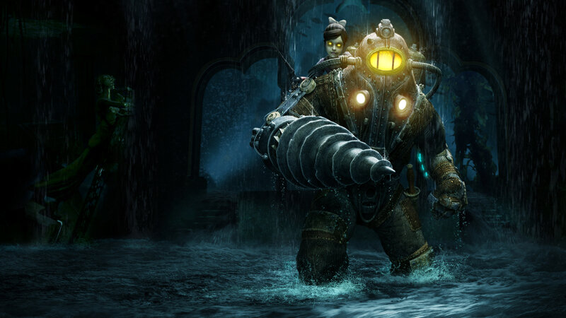 BioShock underwater scene