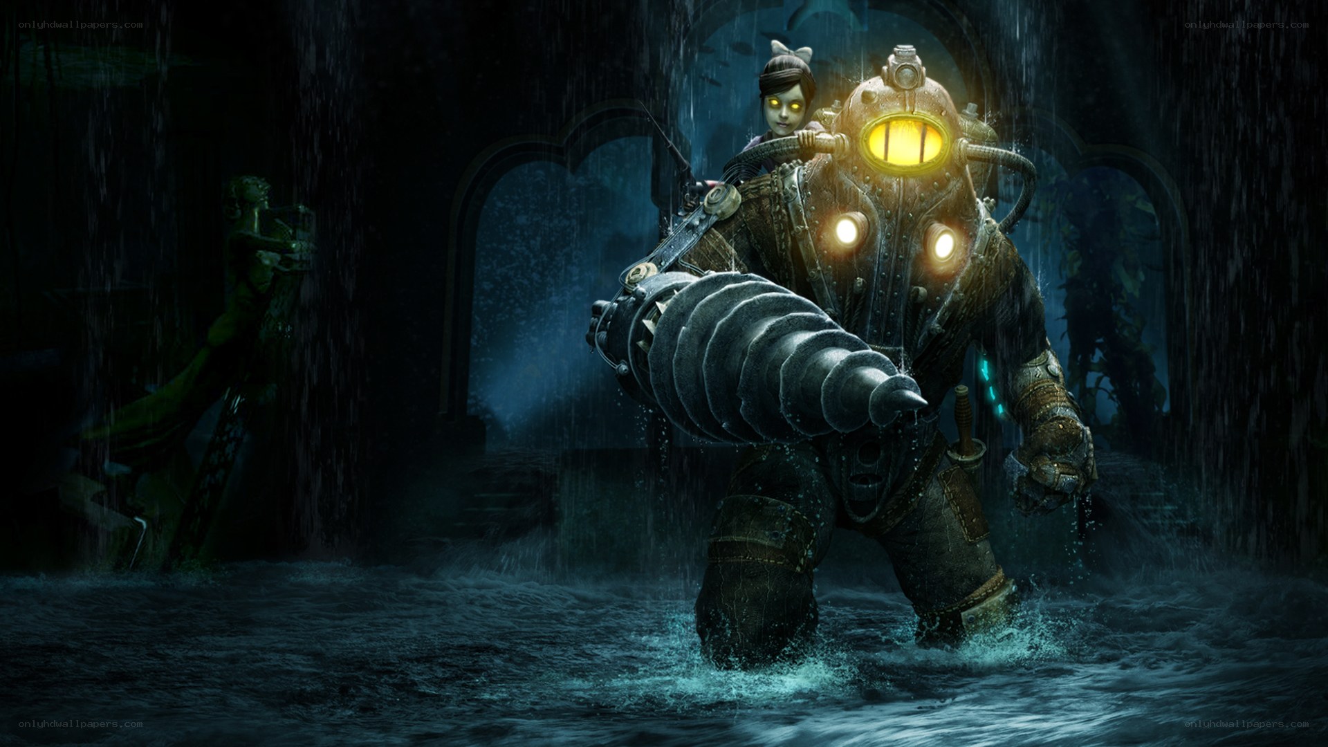 BioShock underwater scene