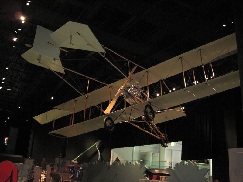 Biplane Aircraft Display