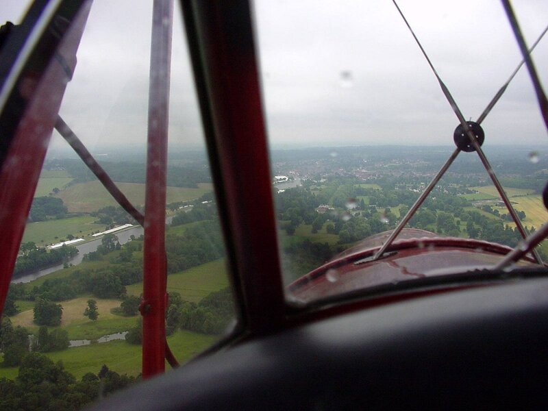 Biplane Cockpit View