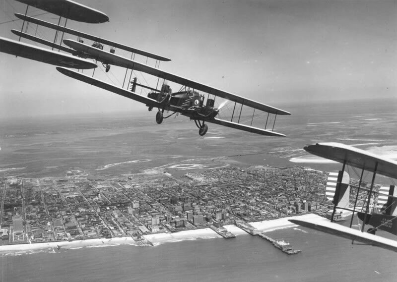 Biplane Formation Flight