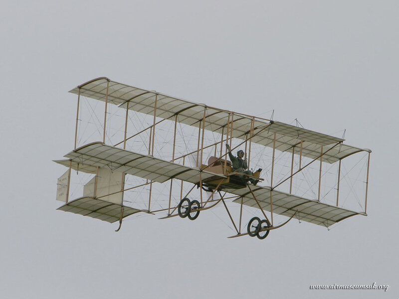 Biplane in Flight — White, Calm, Photograph, Pilot