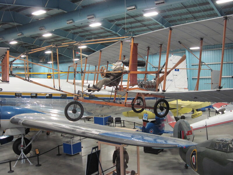 Biplane in Museum