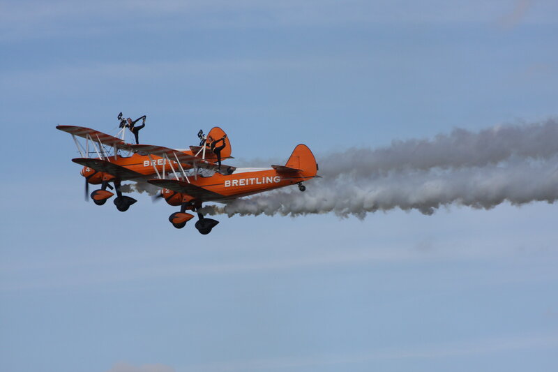 Biplanes in Formation