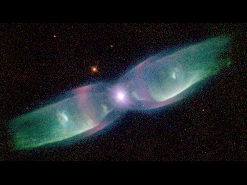 Bipolar Nebula — Green