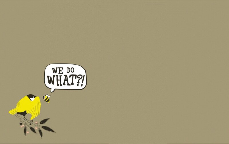 bird and bee dialogue