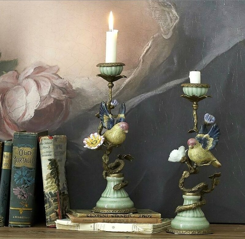 Bird Candle Holders