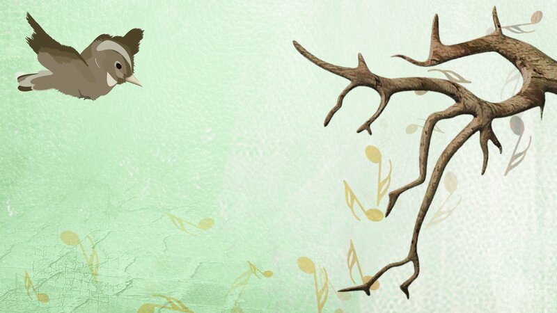 Bird Flying Near Branch