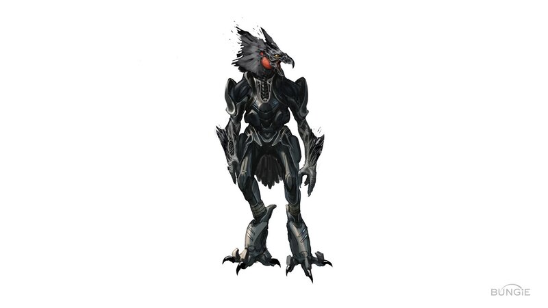 Bird-like Alien Creature