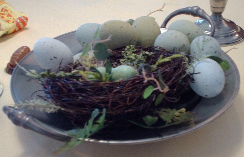 Bird's Nest with Eggs