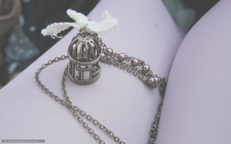 Birdcage Necklace