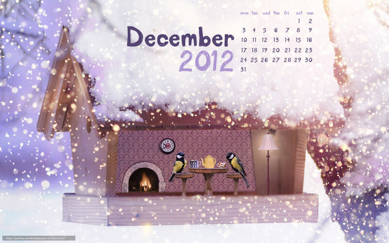 Birdhouse with Fireplace — Purple