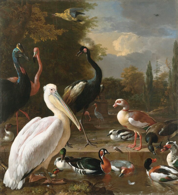 Birds in a Landscape