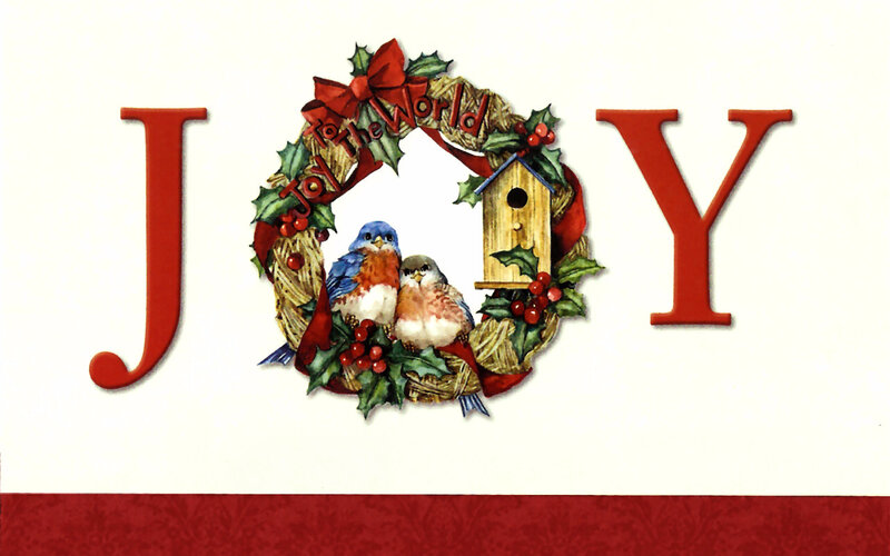 Birds in Wreath