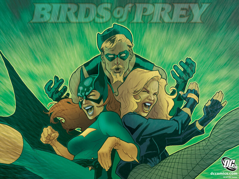 Birds of Prey comic cover