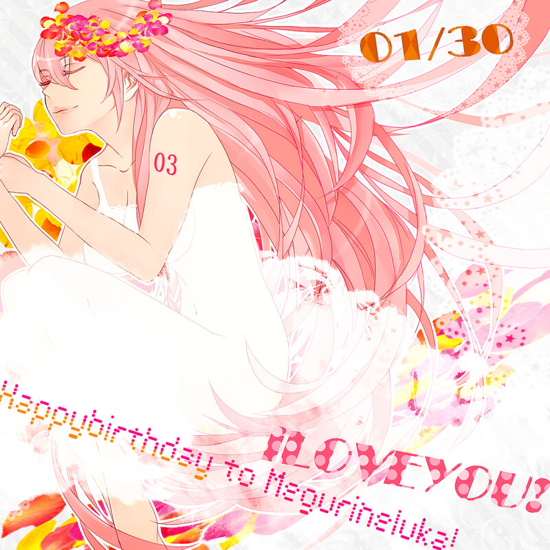 Birthday art for Megurine Luka