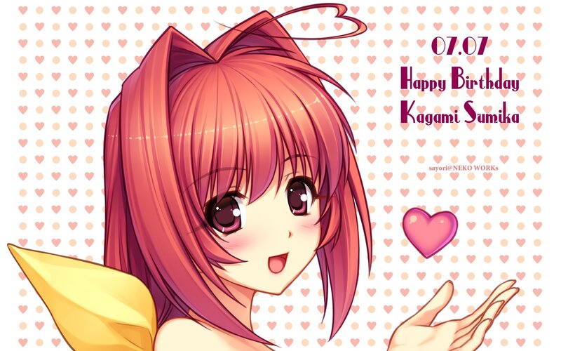 Birthday art for Sumika Kagami