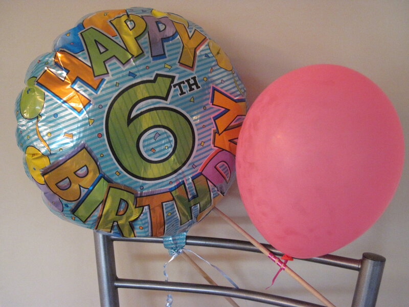 Birthday Balloons — Blue, Celebratory