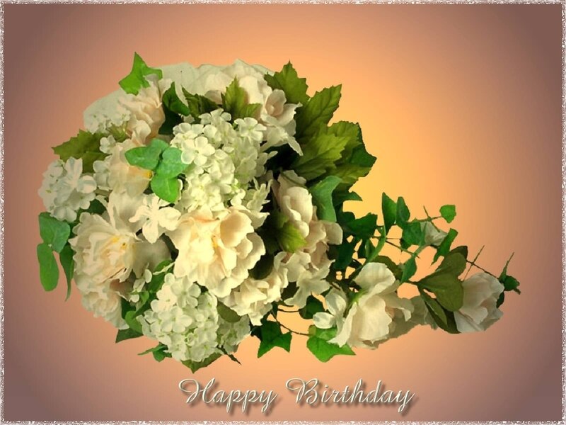 birthday bouquet of flowers